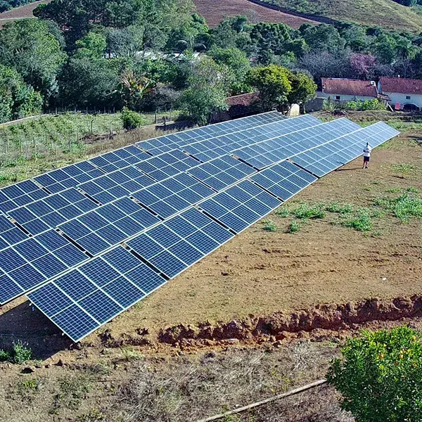 Projeto solar de 99 kWp em Unisa, Andradas
